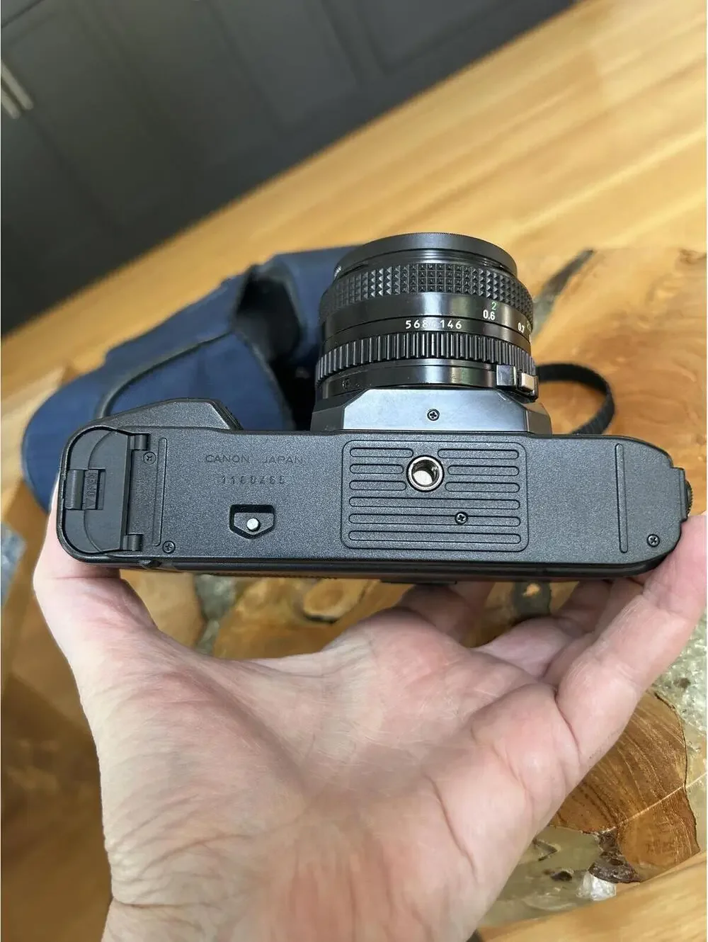 Canon AE-1 35mm Film Camera with 50mm Lens and case